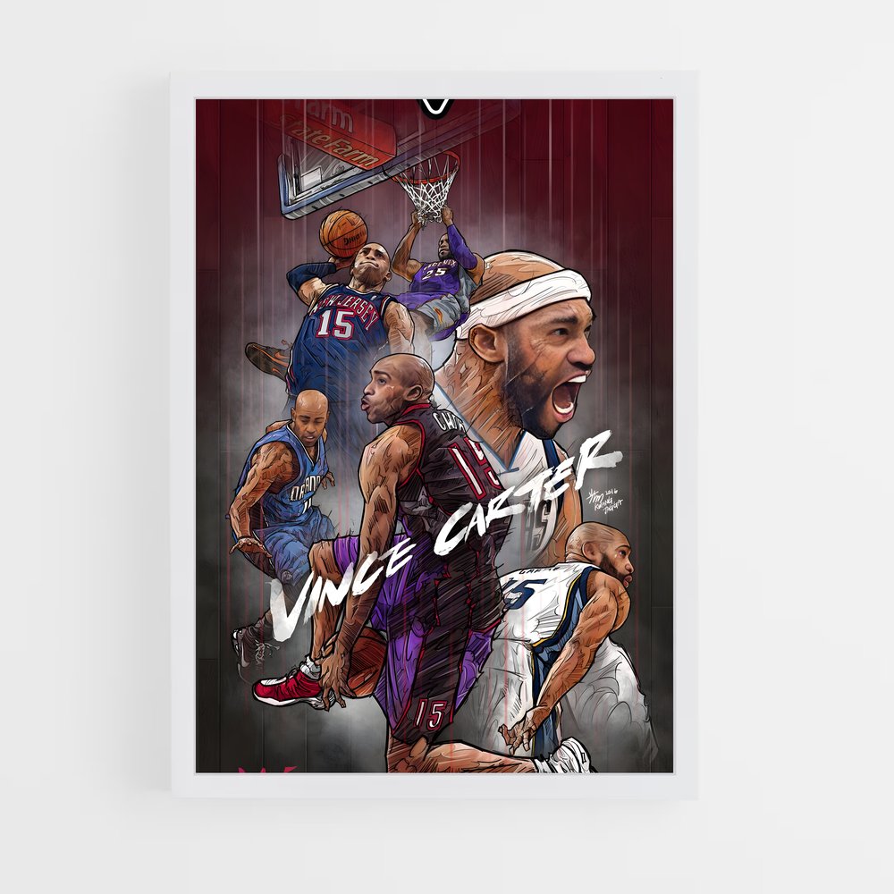 Poster Vince Carter: Le Vol Magnifique – affiche Basketball (vue 3)